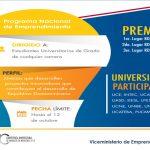 CONVOCATORIA: X Competencia Universitaria de Modelos Negocios 2018